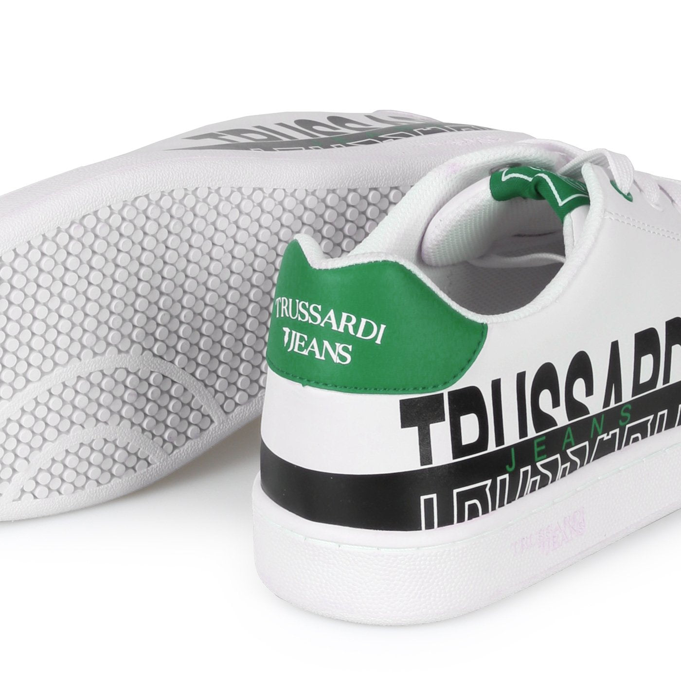 Trussardi Jeans Sneaker | Fehér & Zöld