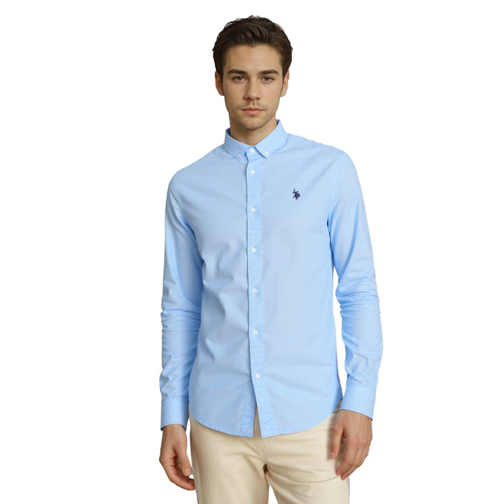 U.S. Polo Assn Férfi Ing I Kék