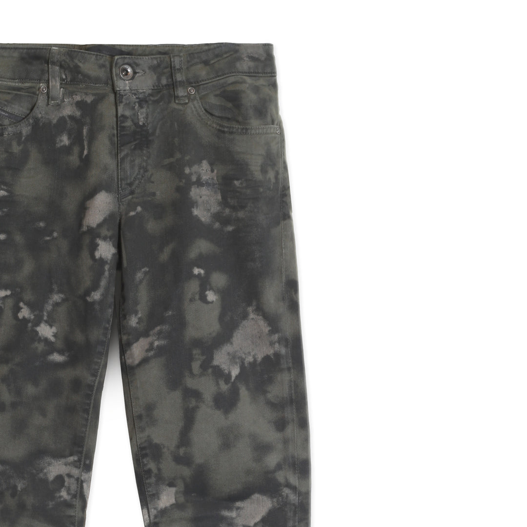 DIESEL Női Farmer Nadrág | Khaki Mintás