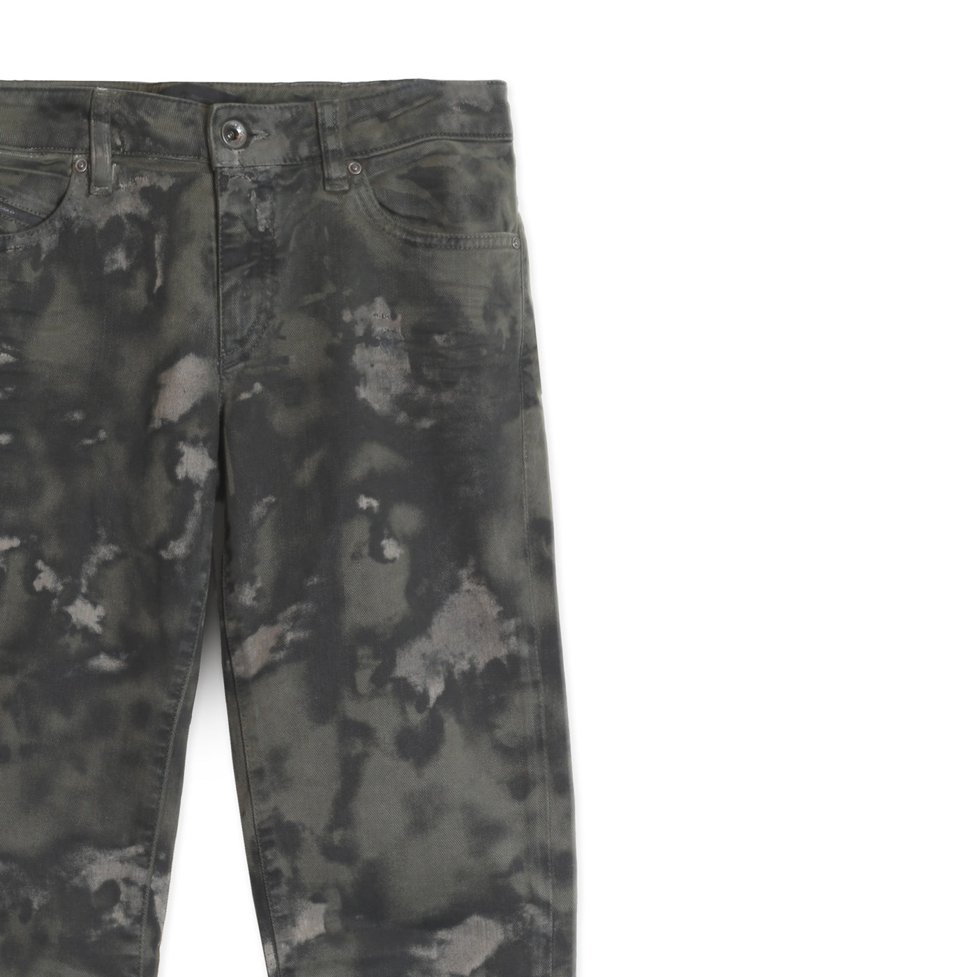 DIESEL Női Farmer Nadrág | Khaki Mintás