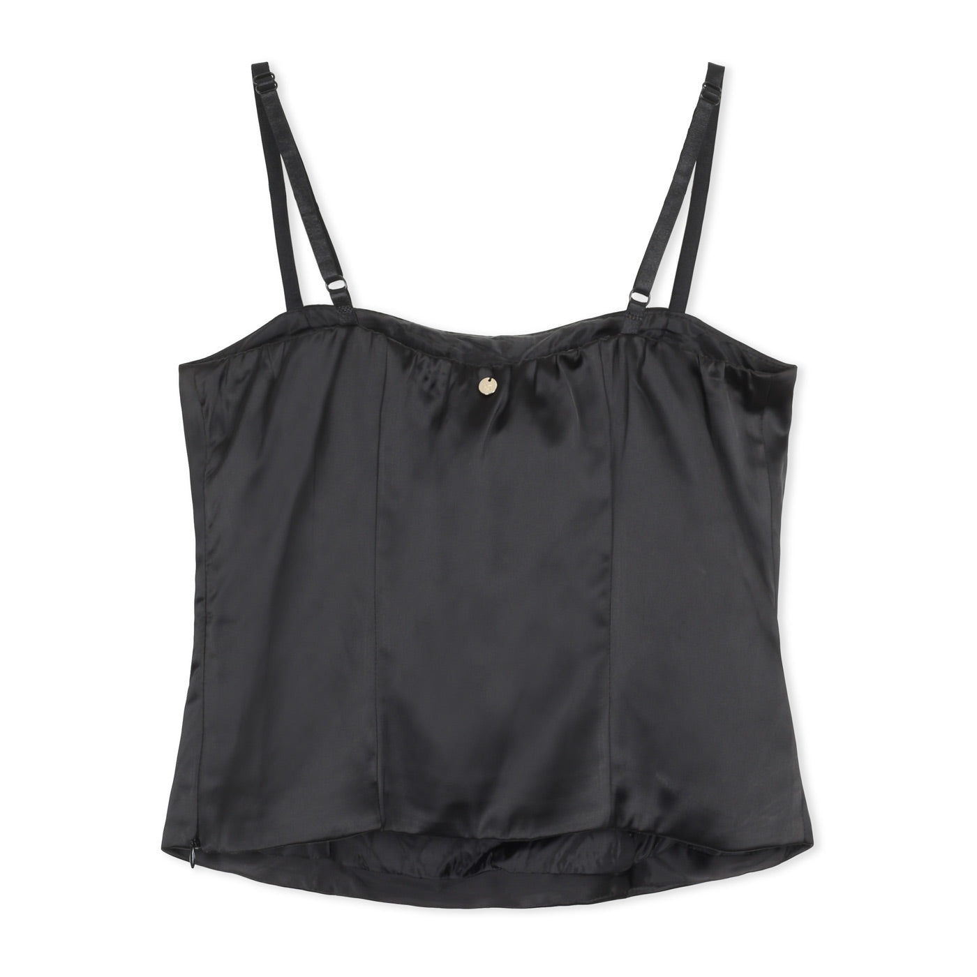 Rinascimento Crop Top | Fekete