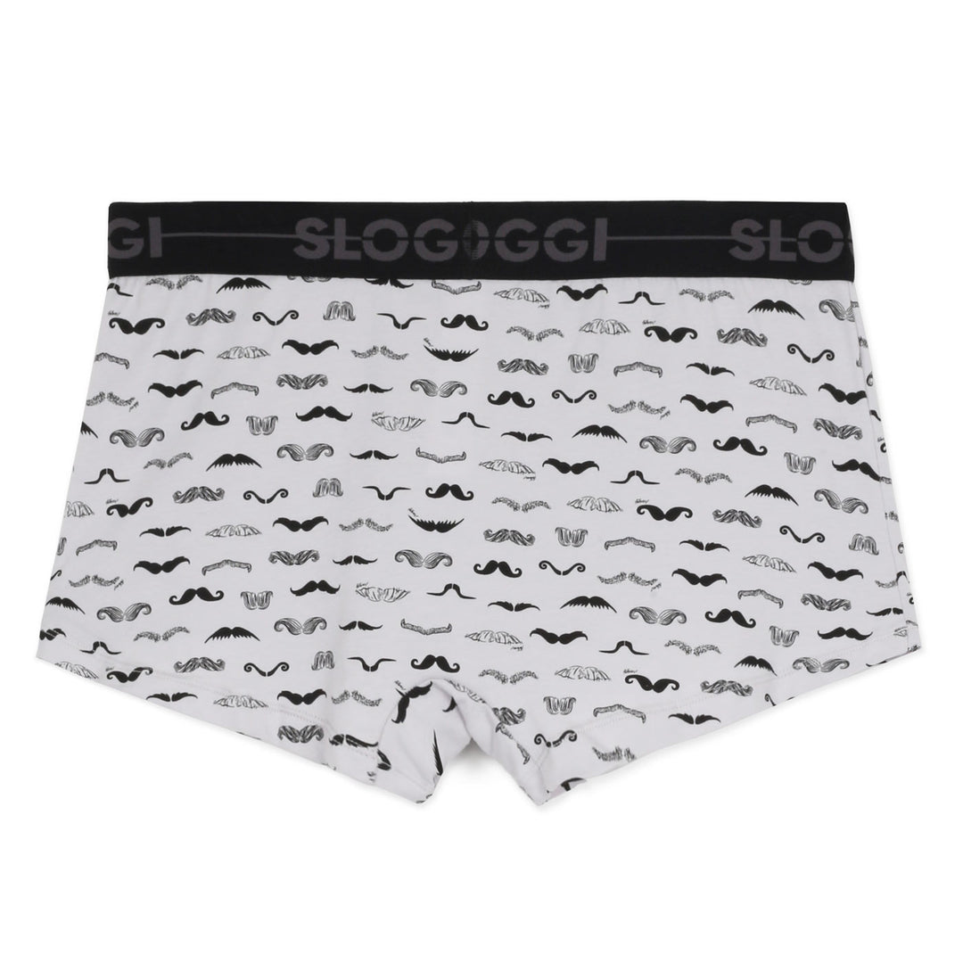 Sloggi Alsó Shorts 2db I Fekete-Fehér Mintás
