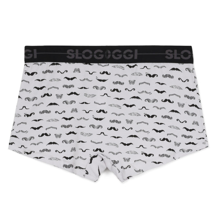 Sloggi Alsó Shorts 2db I Fekete-Fehér Mintás