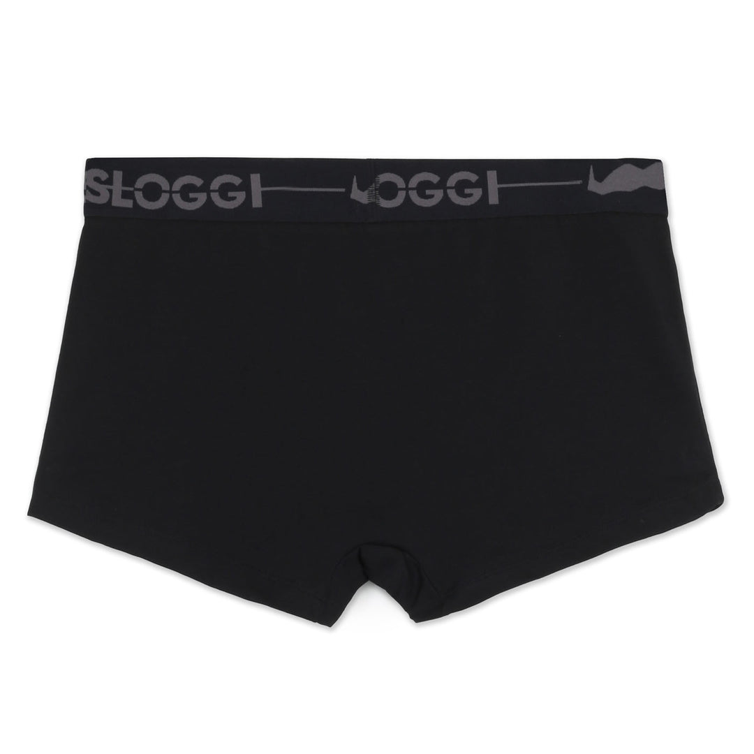 Sloggi Alsó Shorts 2db I Fekete-Fehér Mintás
