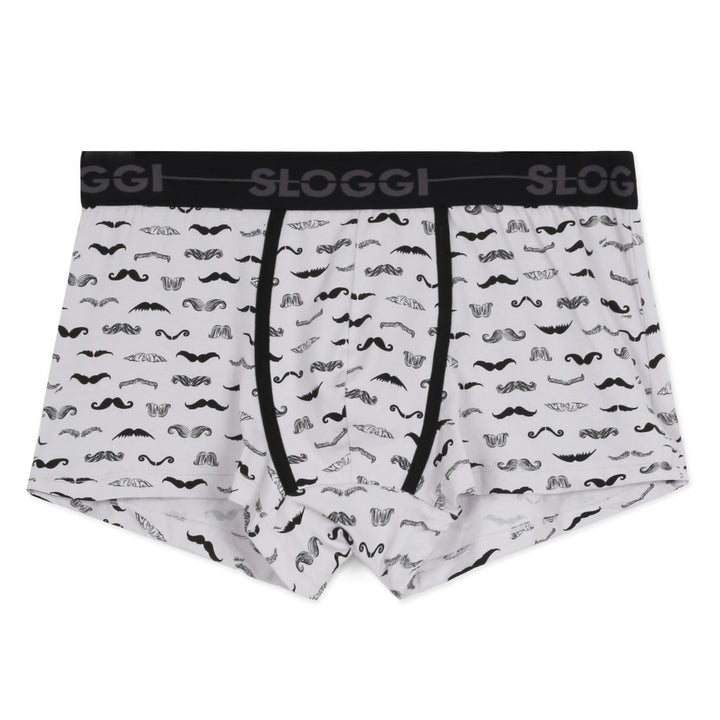 Sloggi Alsó Shorts 2db I Fekete-Fehér Mintás