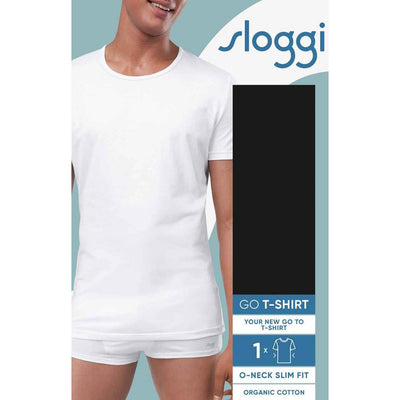 Sloggi Men Go Shirt O-neck slim Fit | Khaki
