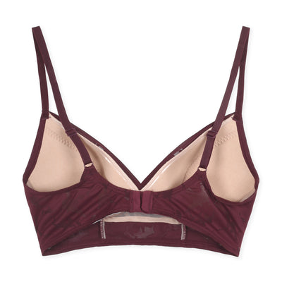 Sloggi Zero Lace 2.0 Longline Bra | Melltartó | Sötét vörös