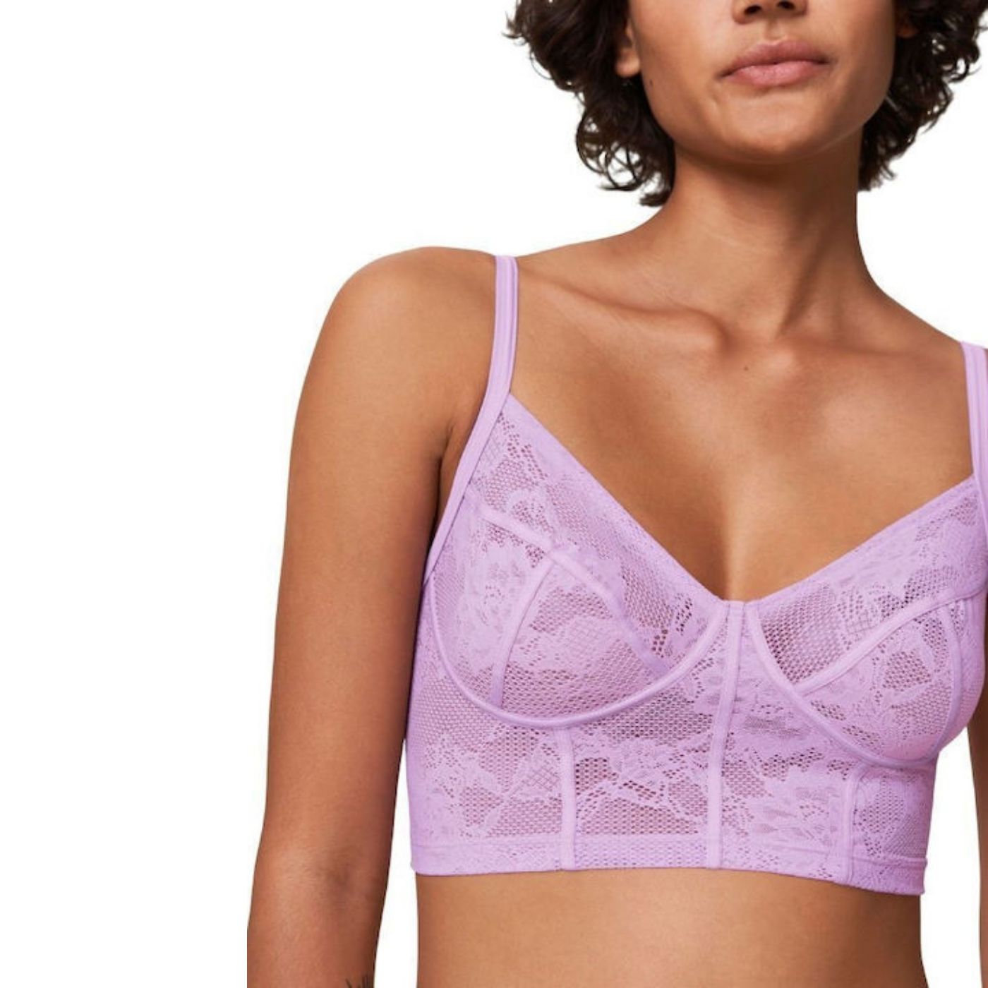 Triumph Smart Deco Bustier Melltartó I Lila