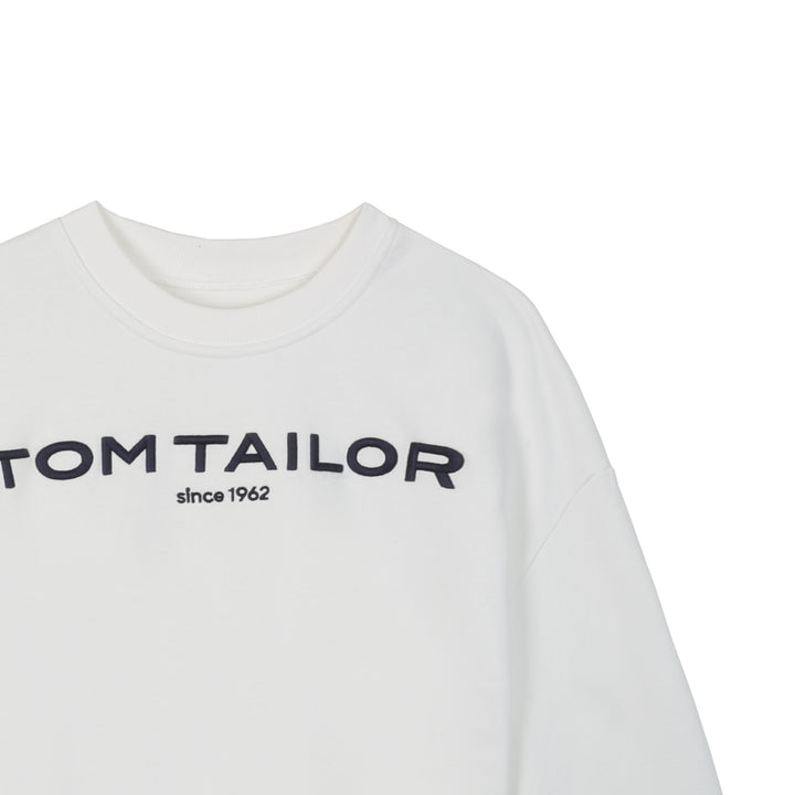 Tom Tailor férfi Pulóver | Fehér