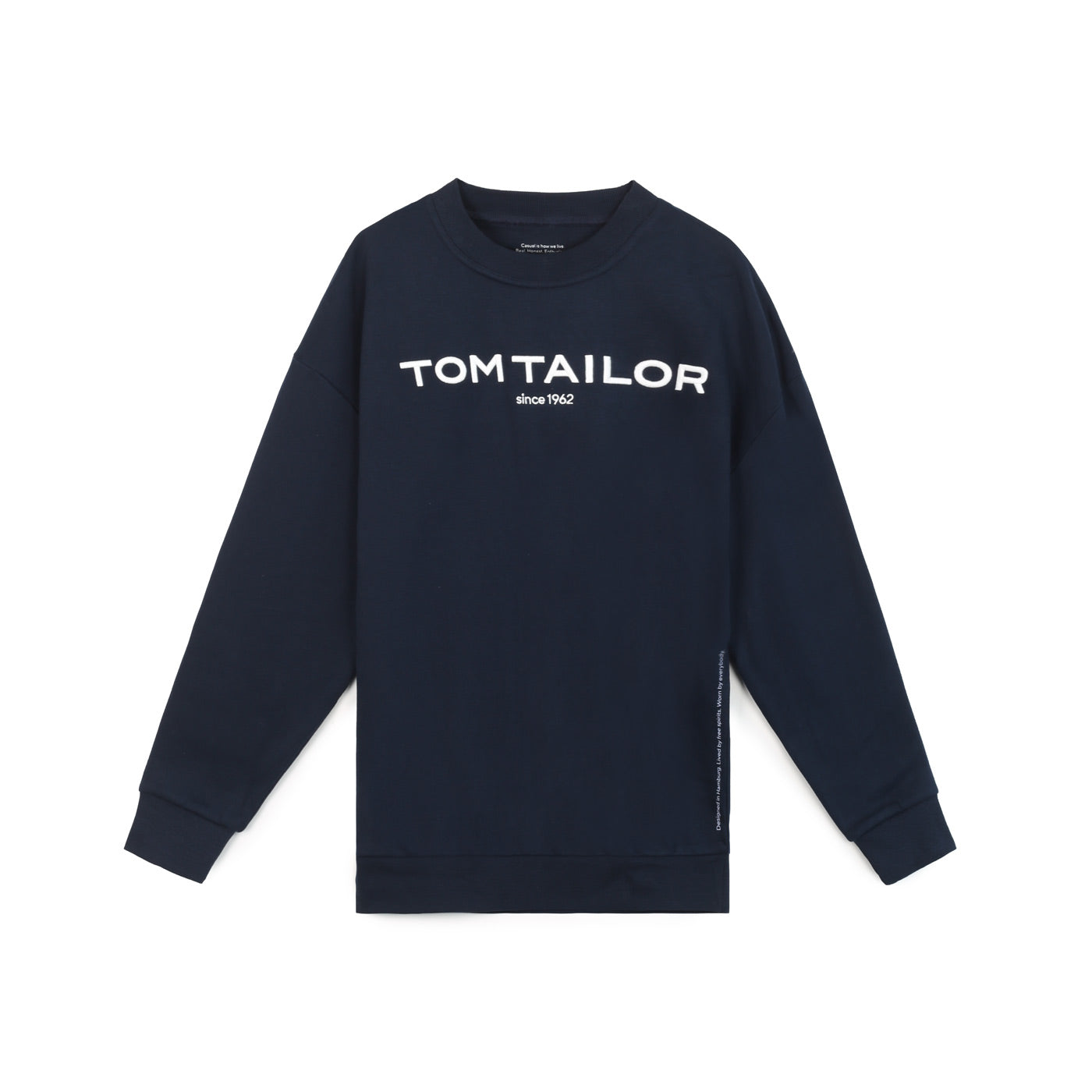 Tom Tailor férfi Pulóver | Sötétkék