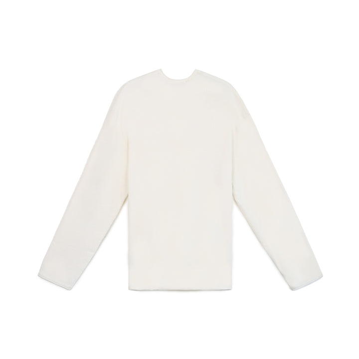 Tom Tailor Férfi Pulóver I Fehér