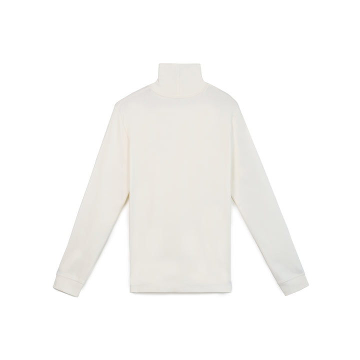 Tom Tailor Férfi Garbós Pulóver I Fehér