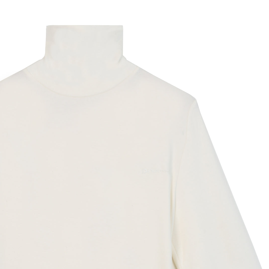 Tom Tailor Férfi Garbós Pulóver I Fehér