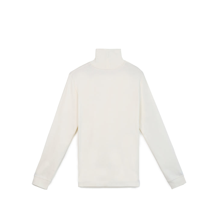 Tom Tailor Férfi Garbós Pulóver I Fehér