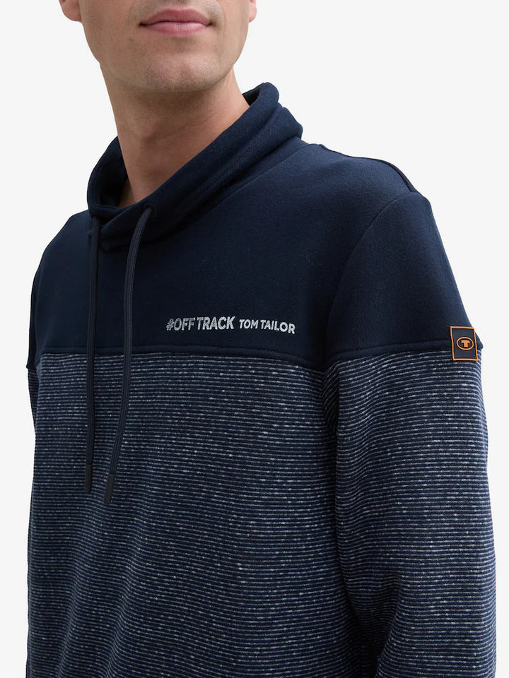 Tom Tailor férfi Pulóver | Sötétkék