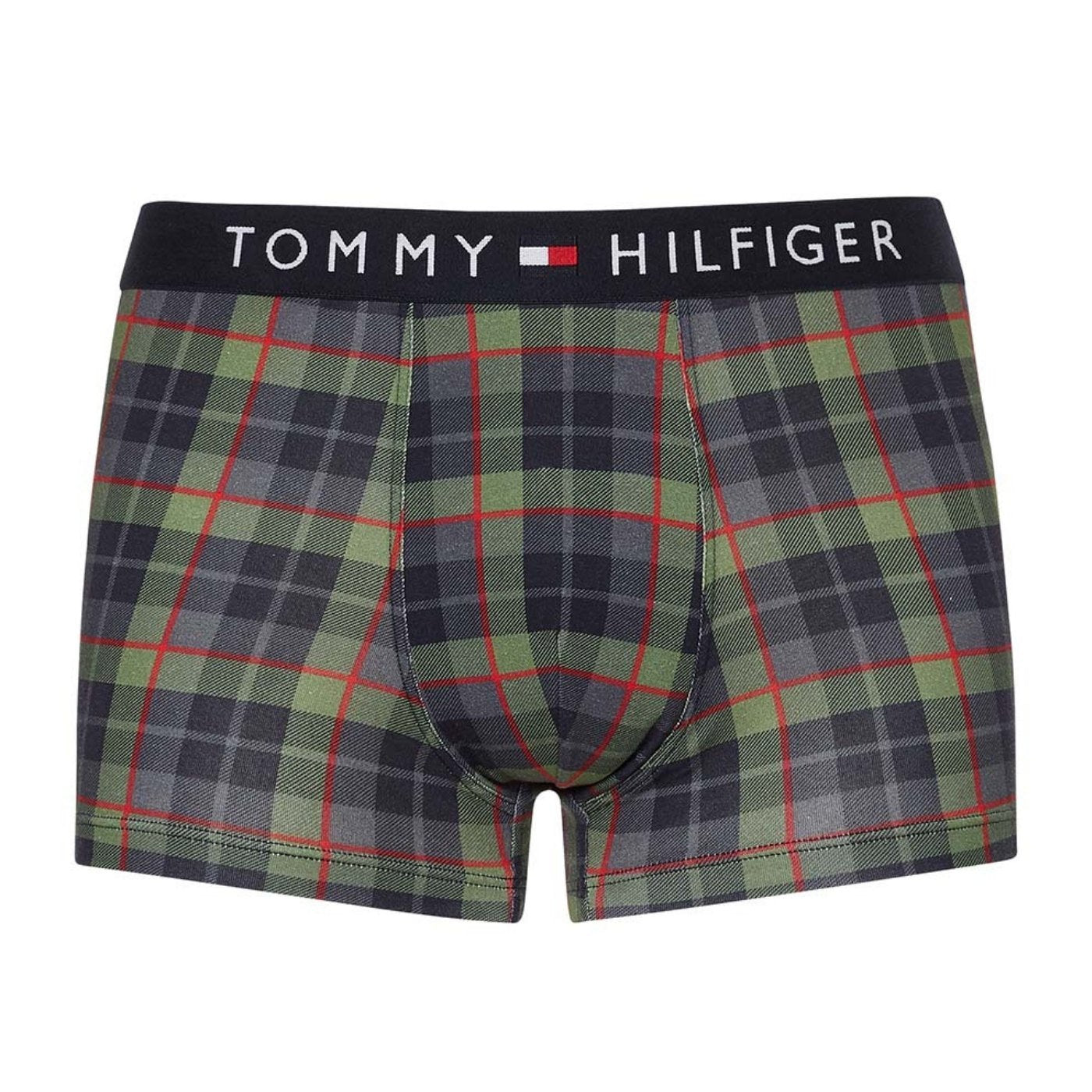 Tommy Hilfiger Boxer | Zöld Kockás