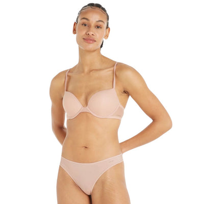 Calvin Klein Push up Plunge Melltartó  I Rózsaszín
