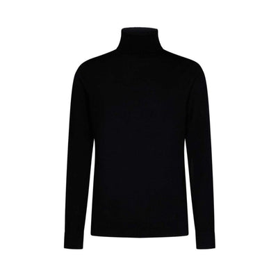 Calvin Klein férfi Merino RWS Turtle Pulóver | Fekete