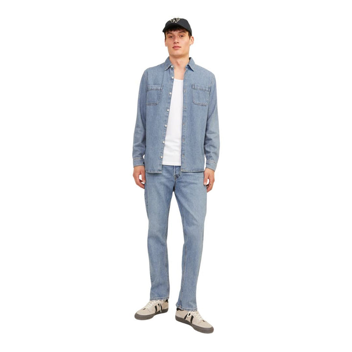 Jack & Jones Férfi Jjichris Nadrág I Kék