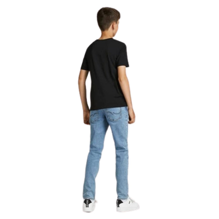 Jack & Jones junior Póló | Fekete Feliratos
