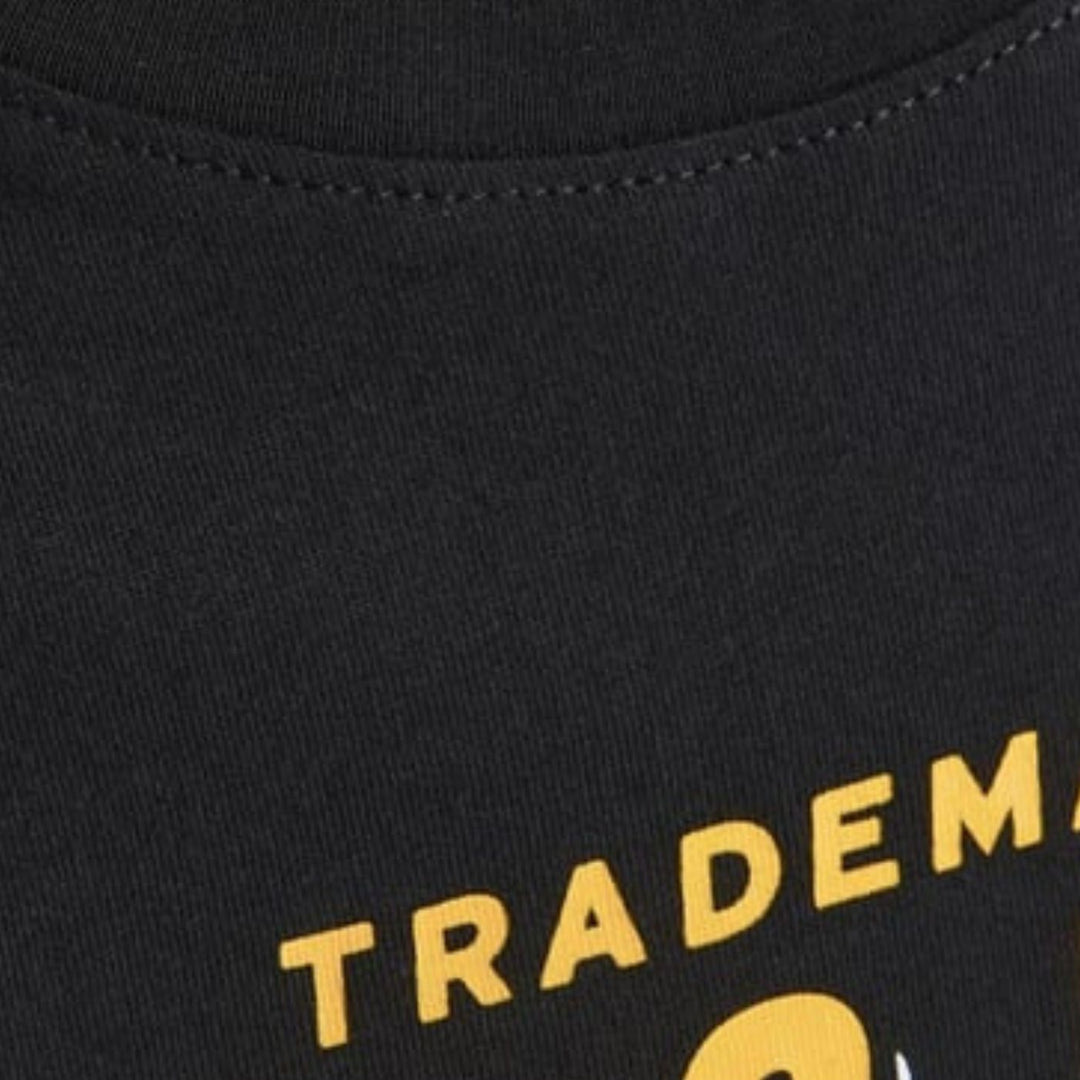 Jack & Jones junior Póló | Fekete Feliratos