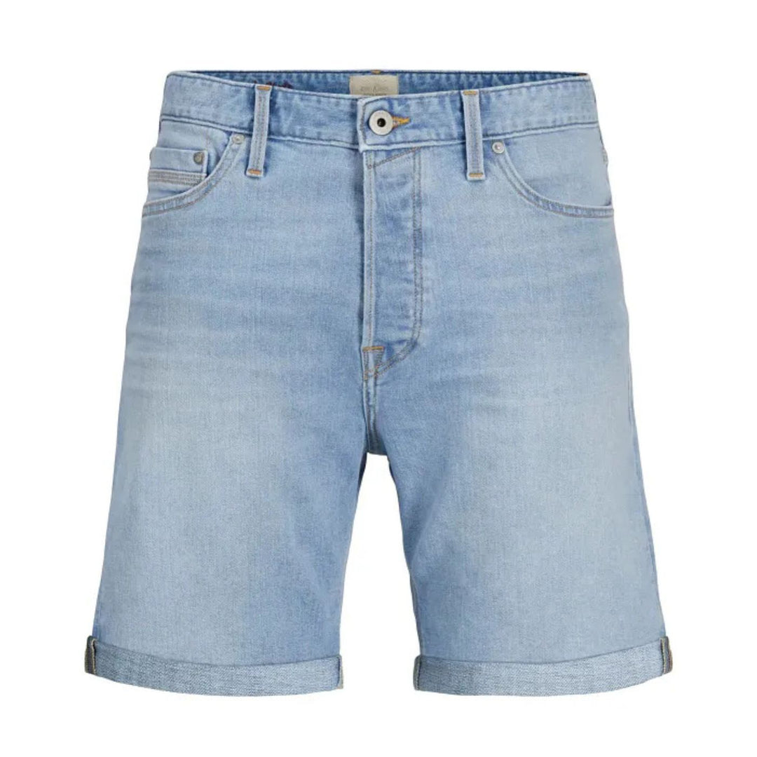 Jack & Jones Férfi Farmer Rövidnadrág | Világos Kék