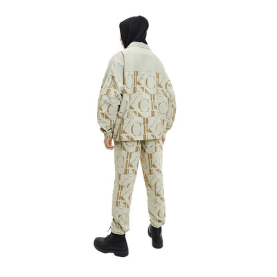 Calvin Klein férfi Mix Media Popover Dzseki | Khaki