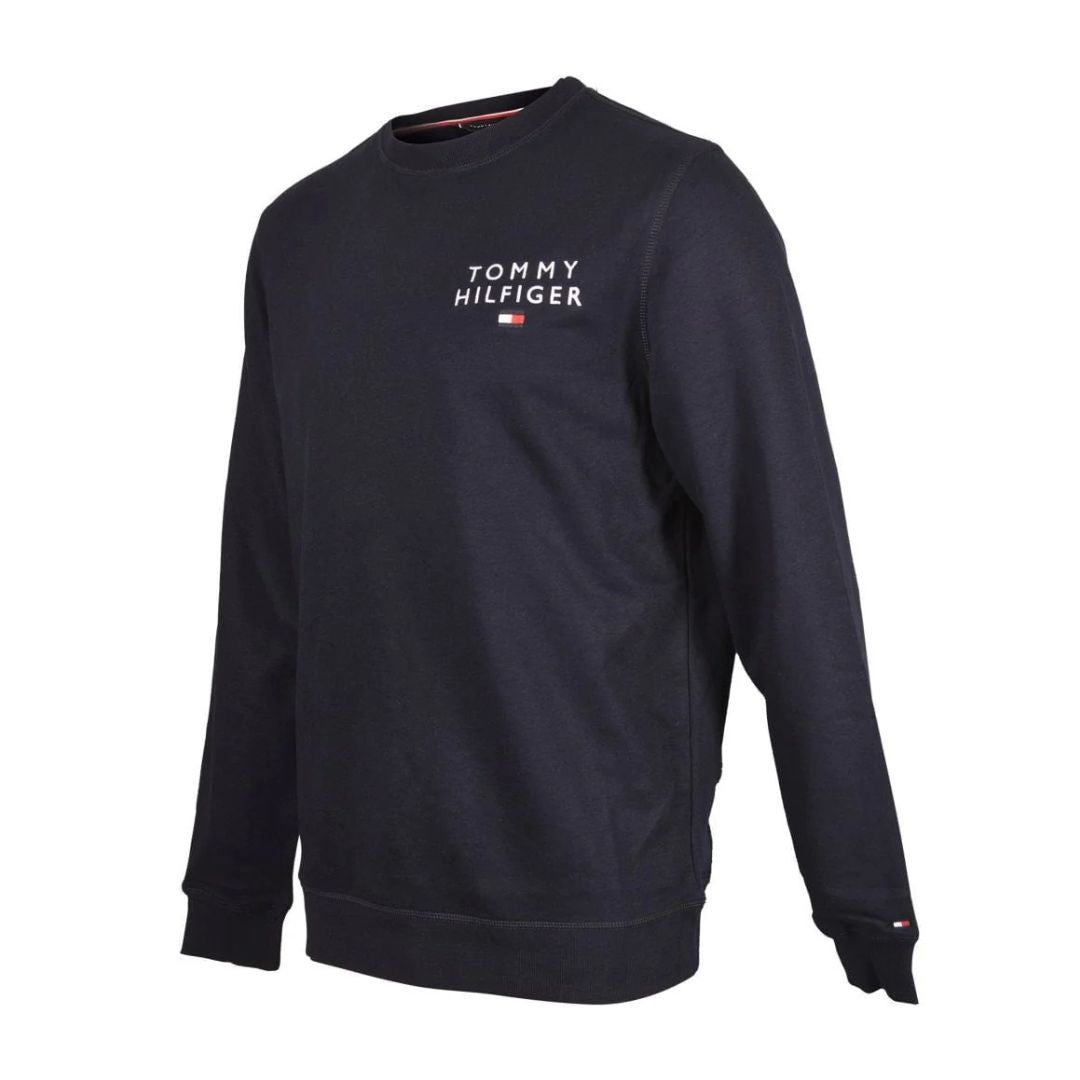 Tommy Hilfiger Férfi Pulóver I Kék