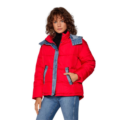 Desigual Női Kabát Padded Austen I Piros