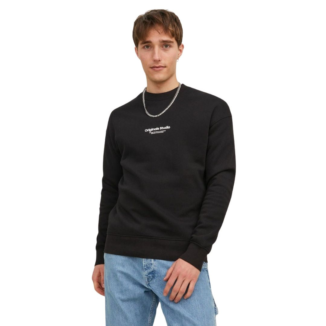 Jack&Jones Férfi Terbro Pulóver I Fekete