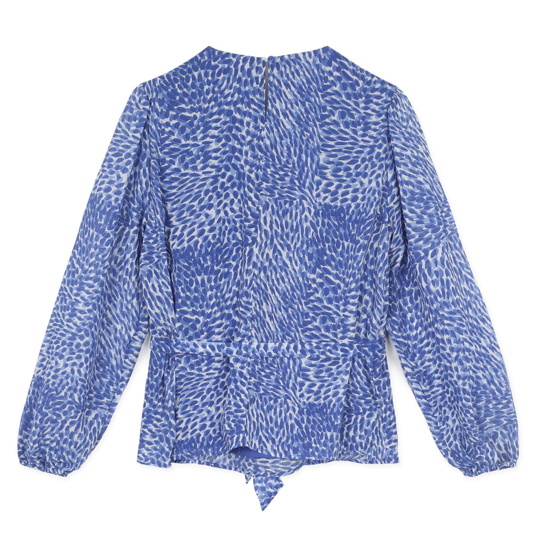 Vila Vifulla L/S TIE Belt Top | Kek