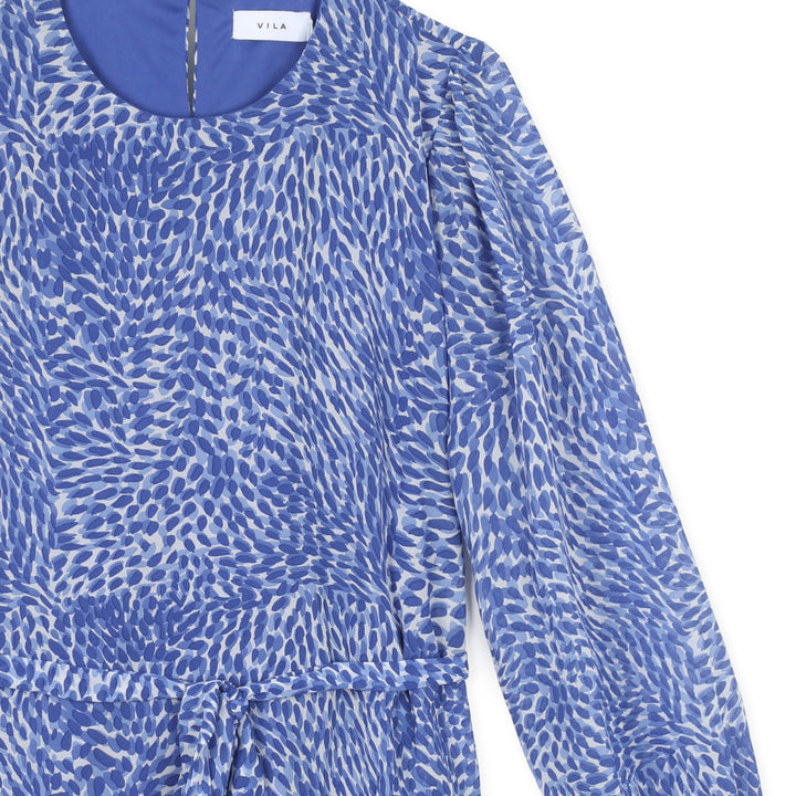 Vila Vifulla L/S TIE Belt Top | Kek