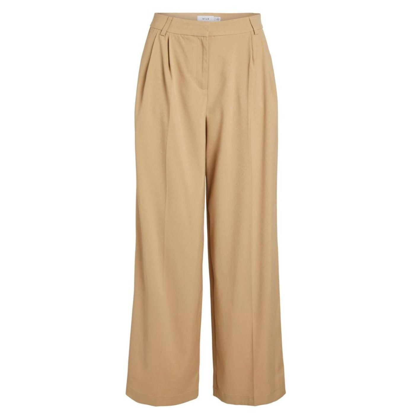 Vila Vierou HW Wide Pants Nadrág | krém