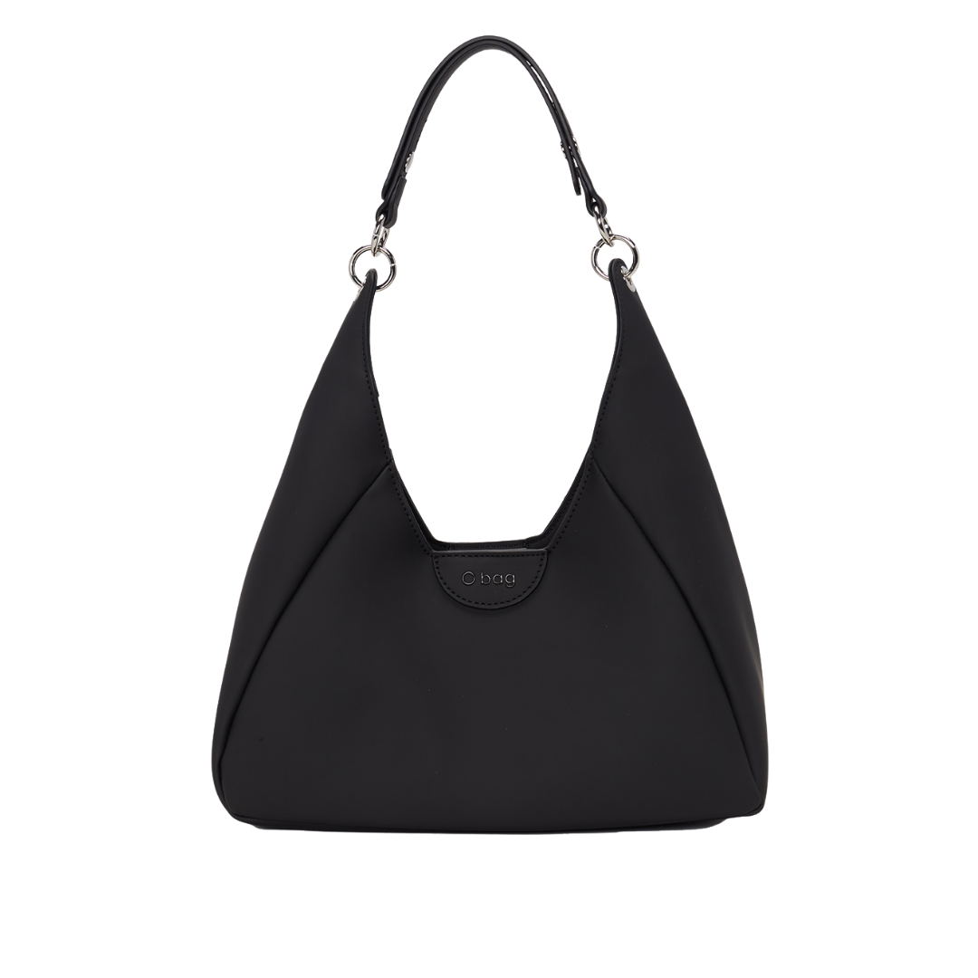 Obag Borsa Completa Con Chiusura Táska | Fekete