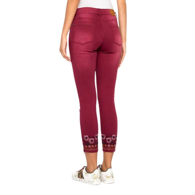 Desigual MIAMI Nadrág | Bordó