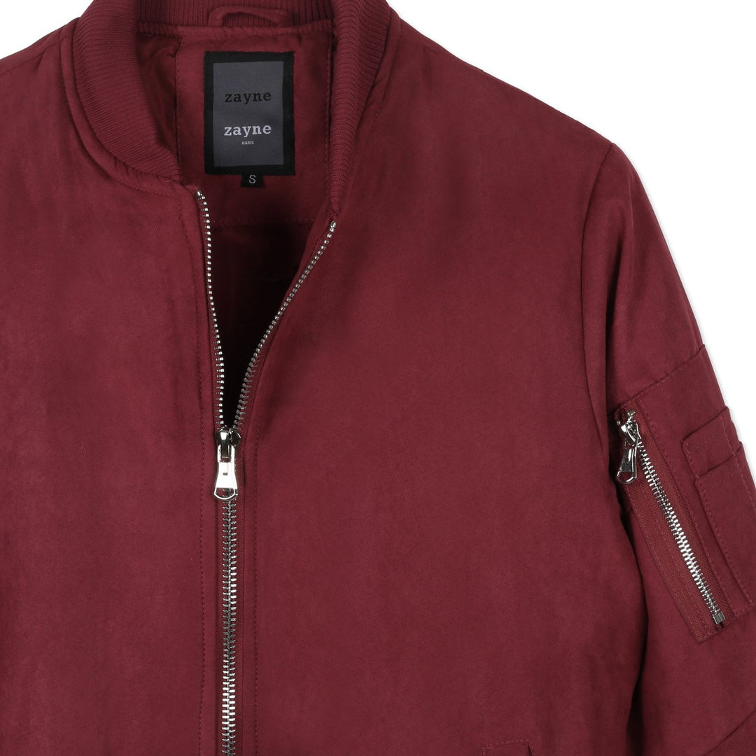 Zayn Paris Bomber Dzseki | Bordó
