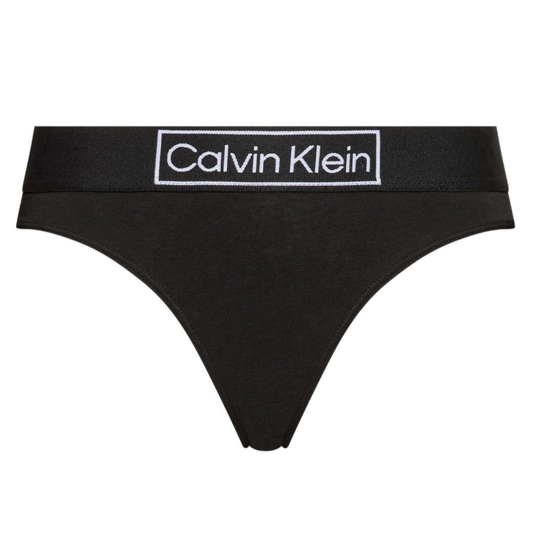 Calvin Klein Fekete Bugyi Alsó