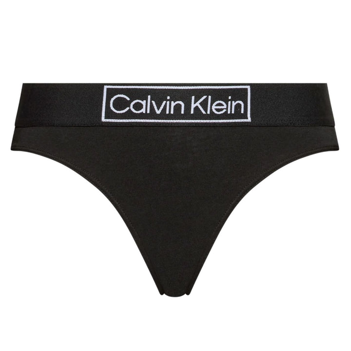 Calvin Klein Fekete Bugyi Alsó