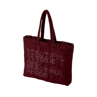 Obag Borsa Completa Con Chiusura Táska | Bordó