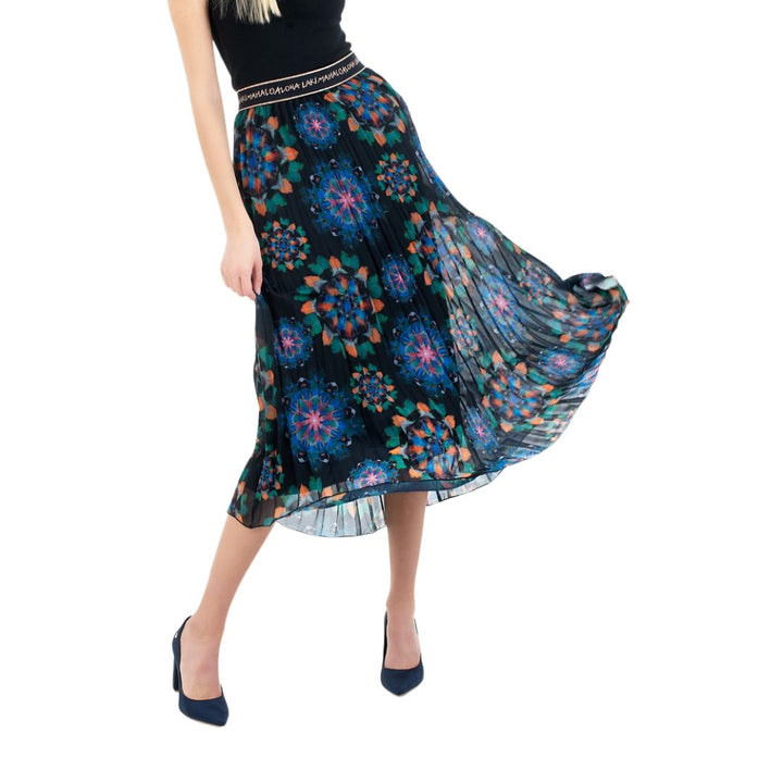 Desigual Fal Delos szoknya | Fekete Mintás