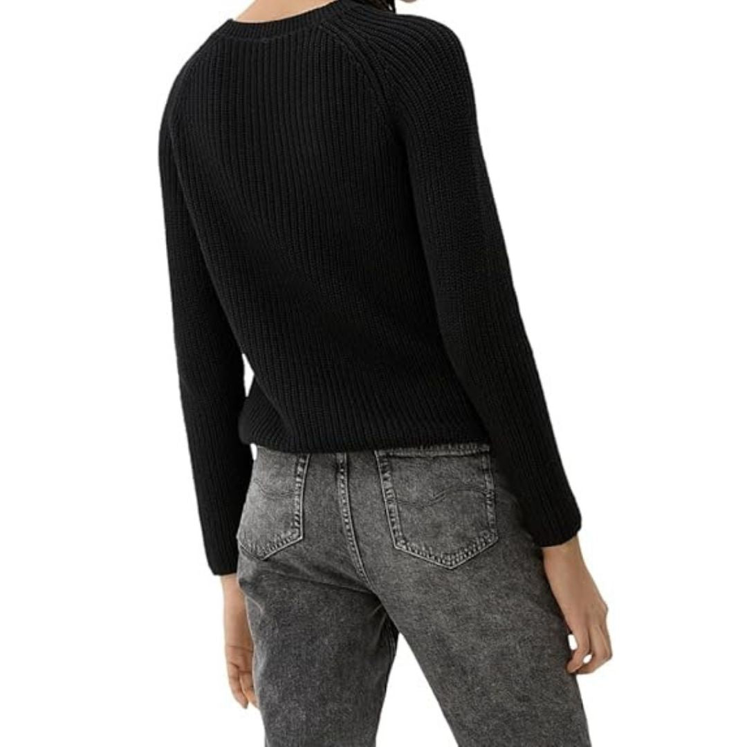 s.Oliver Női Pulóver I Fekete
