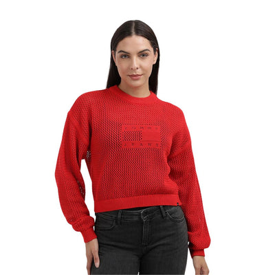 Tommy Hilfiger Női Pulóver | Piros