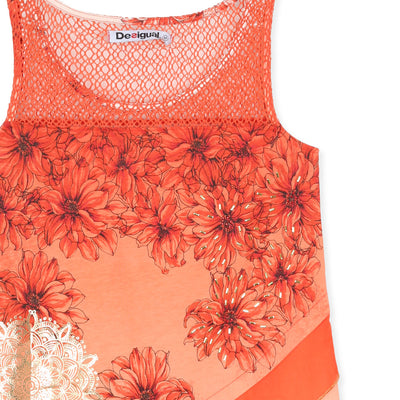 Desigual TS Diana Top | Narancs