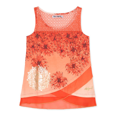 Desigual TS Diana Top | Narancs