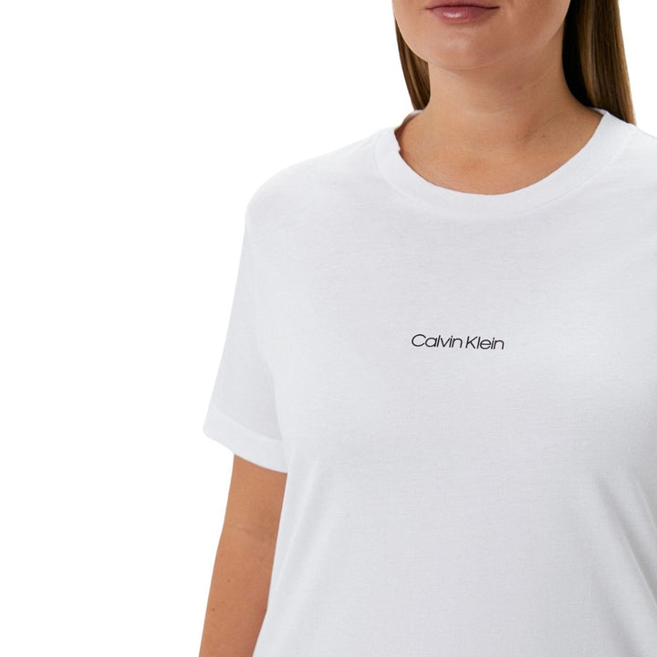Calvin Klein Rövid Ujjú Póló | HóFehér Feliratos