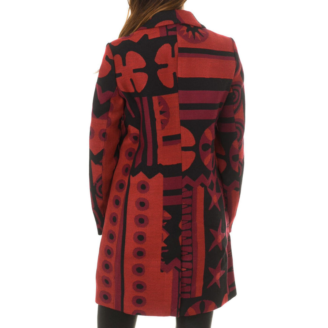 Desigual Abrig GIULIA | Bordo Kabát