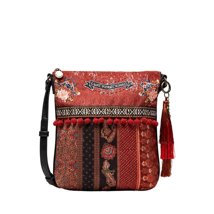 Desigual Indo Japan Kaua Válltáska | Barna
