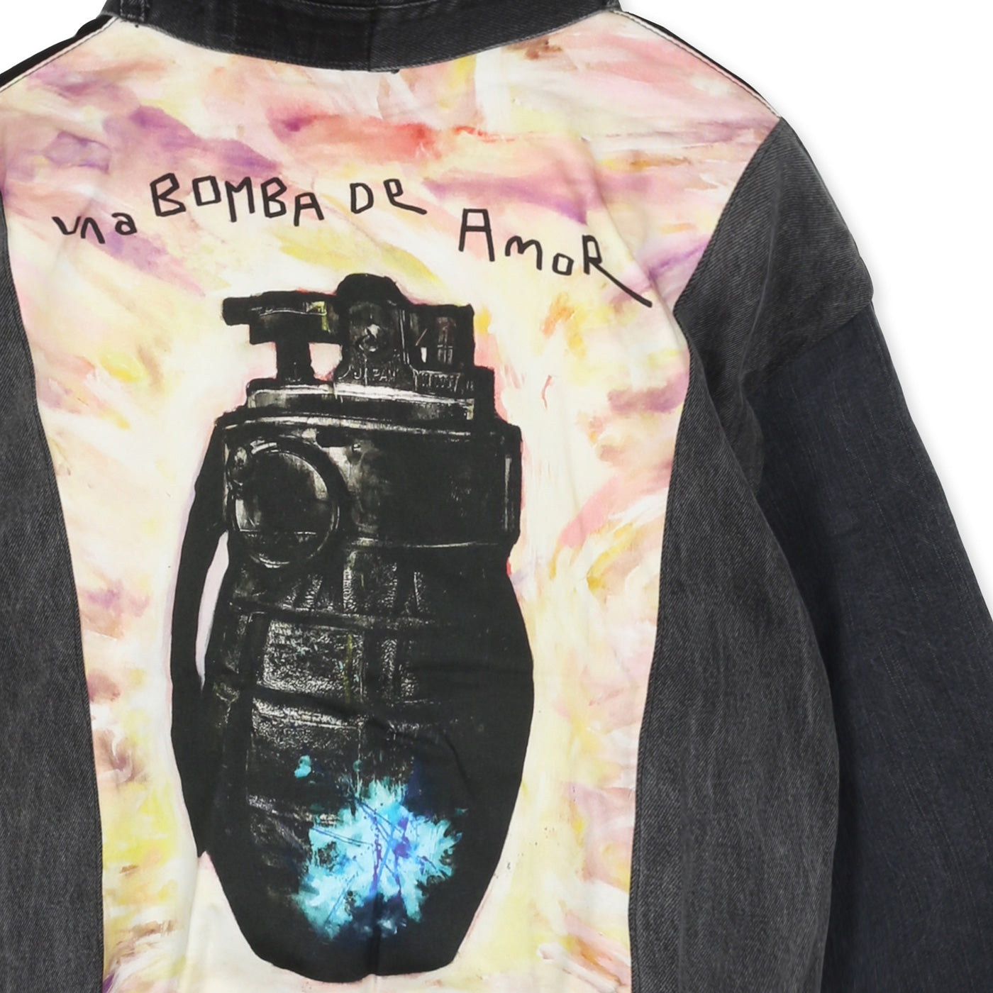 Desigual Molla Love Grenade Farmer Dzseki | Szürke