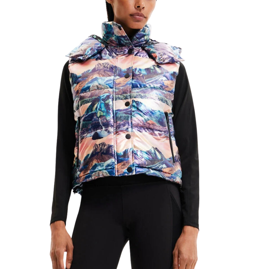 Desigual női Madelaine Mellény I Multicolor