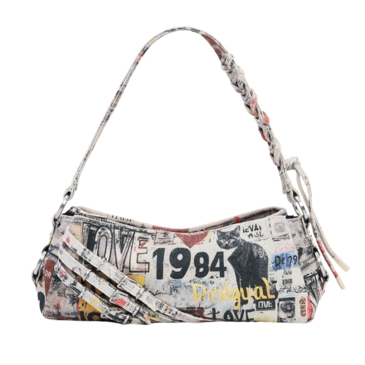 Desigual Bravecat Benin Táska | Mintás